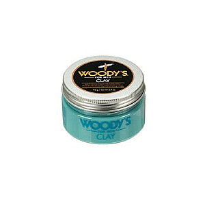WOODY&#39;S Clay современная паста для креативной укладки волос 96г