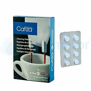 Urnex Cafiza Упаковка из 8 таблеток по 2 грамма.