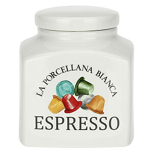 Conserva Espresso kapsulu trauks - balts, 1,8l