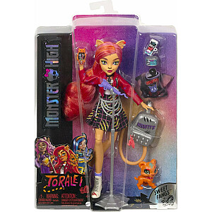 Базовая кукла Mattel Monster High Toralei Stripes (HHK57)
