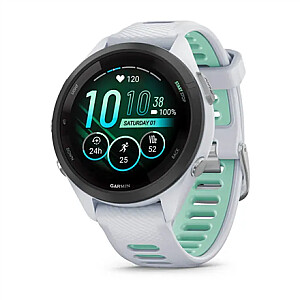 Garmin Forerunner 265s Music Smart Watch, White