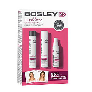 BOSLEY MD SET MendxTend шампунь для волос 150мл + кондиционер для волос 150мл + спрей 100мл