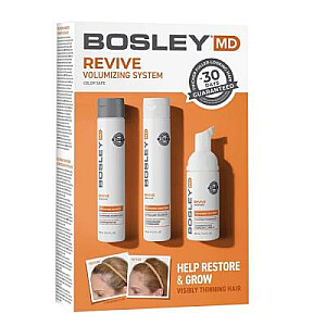 BOSLEY MD SET Revive matu šampūns 150ml + matu kondicionieris 150ml + kopšana 100ml