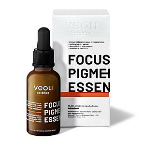 VEOLI BOTANICA Focus Pigmentation Essence, интенсивно уменьшающая обесцвечивание и сужающая поры сыворотка с ниацинамидом и витамином С, 30 мл