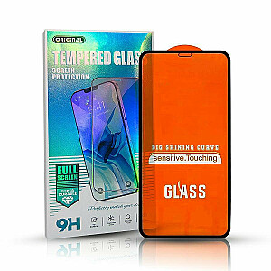 Timy Original Full Face / Full Glue Tempered Glass Aizsargstikls Pilnam Ekrānam Apple iPhone 7 Plus / 8 Plus Melns