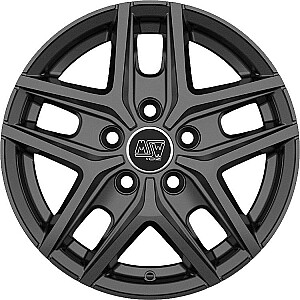 MSW 40 Van Gloss Dark Grey 6,5x16 5x160 ET55 CB65,1 60° 1300 kg W19362009TRC MSW