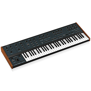 Behringer UB-Xa — аналоговый 16-голосный полифонический синтезатор с 8 режимами Vintage, двумя VCF и 61 клавишей с функцией After-Touch.