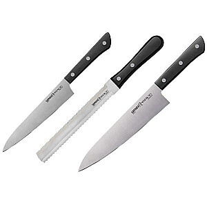 Набор из 3 кухонных ножей Samura Harakiri 0230B