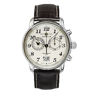 Часы Zeppelin 7684-5 Наручные часы Мужской Кварцевый Серебро