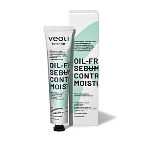 VEOLI BOTANICA Oil-Free Sebum Control Moisturizer гидрогелевый крем, успокаивающий несовершенства и нормализующий выделение кожного сала на день 50мл