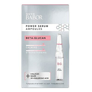 BABOR Power Serum Ampoules Beta-glikāna ampulas sejai 14 ml