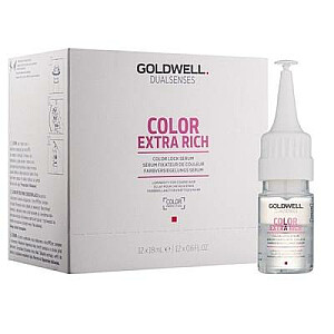 GOLDWELL Dualsenses Color Extra Rich serums dabīgiem un krāsotiem matiem 12x18ml