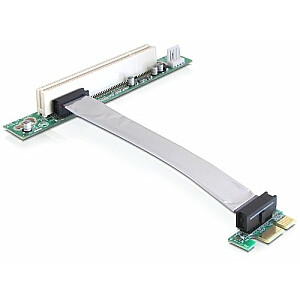 DeLOCK PCIe x1 stāvvada karte — PCI 32 bitu — 13 cm