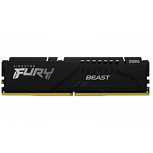 Память DDR5 Fury Beast 32 ГБ (1*32 ГБ)/6000 CL30 XMP, черный