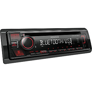 Auto mediju uztvērējs Kenwood KDC-BT460U Black 200 W Bluetooth
