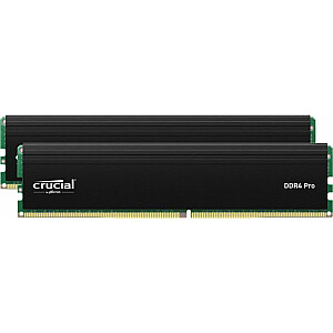Crucial Pro atmiņa, DDR4, 64 GB, 3200 MHz, CL22 (CP2K32G4DFRA32A)