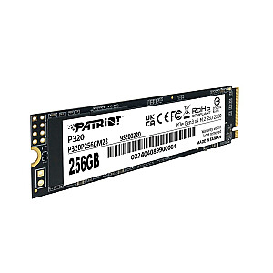 Твердотельный накопитель Patriot Viper P320 M.2 PCI-Ex4 NVMe 256 ГБ 2,2 ГБ/с