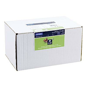 Dymo Shipping Adhesive белый 54 x 101 мм 2640 этикеток (12 рулонов) (S0722420)