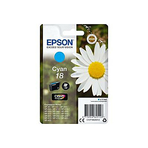 Чернила Epson № 18 Epson18 Epson 18 Cyan (C13T18024012)