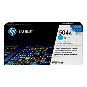 HP Cartridge No 504A HP504A HP 504A Cyan (CE251A)