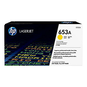 Картридж HP № 653A HP653A Желтый гелевый картридж HP 653A (CF322A)