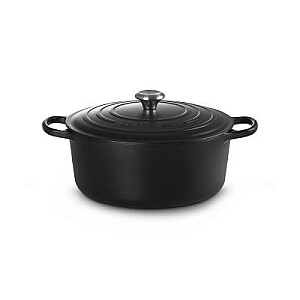 Le Creuset Signature Roaster круглый 30см, черный, Шварц (21177300000430)