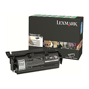 Lexmark Cartridge Black Schwarz (T654X11E)