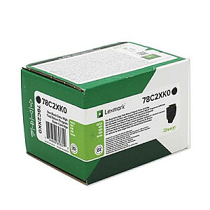 Тонер Lexmark Черный Шварц (78C2XK0)