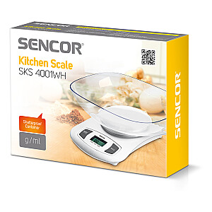 SENCOR Кухонные весы SKS 4001 WH