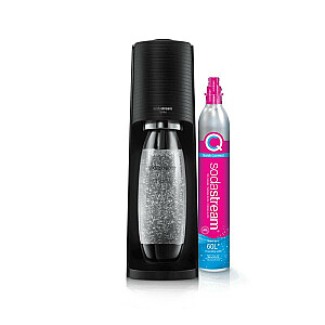 SodaStream Soda Maker Terra Promopack QC черный Шварц, включая 3 бутылки (1012813491)