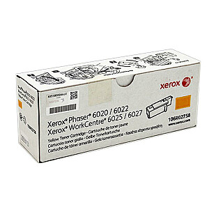 Картридж Xerox 6020 Желтый Гельб (106R02758)