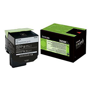 Lexmark Cartridge 702XK Black Schwarz (70C2XK0)