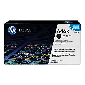 Картридж HP № 646X HP646X HP 646X Черный Шварц (CE264X)