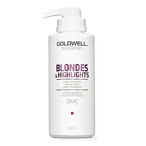 GOLDWELL Dualsenses Color 60s Treatment 60 sekunžu procedūra blondiem un izgaismotiem matiem 500ml