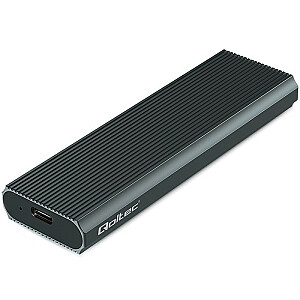 Obudowa na dysk M.2 SSD | NVMe | PCIe | USB3.1 | 10Gb/s | 4TB |  Grafit 