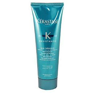 KERASTASE Resistance Bain Therapiste Balm-In-Shampoo 3-4 vannas, atjauno matu šķiedras kvalitāti 250ml
