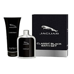 RINKINYS JAGUAR Classic Black EDT purškiklis 100ml + DUŠO ŽELIS 200ml