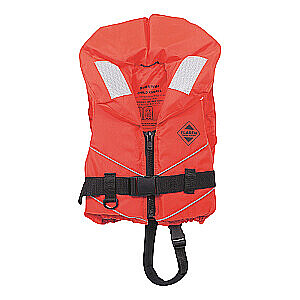 Glābšanas veste 68x36x7.5cm 40-50 kg oranža 313449