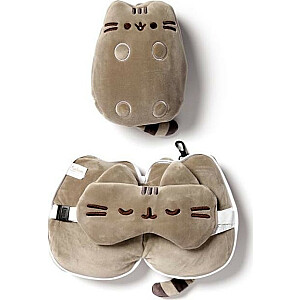 Relaxeazzz Pusheen Plush Set: подушка + повязка на глаза