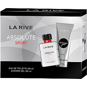 НАБОР LA RIVE Absolute Sport For Man EDT спрей 100 мл + ГЕЛЬ ДЛЯ ДУША 100 мл