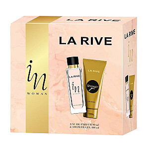 НАБОР LA RIVE In Woman EDP спрей 90 мл + ГЕЛЬ ДЛЯ ДУША 100 мл