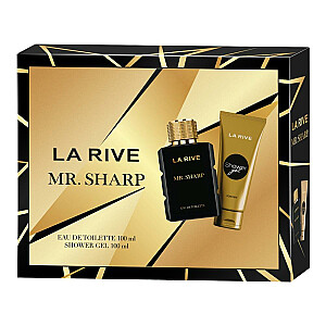 SET LA RIVE Mr. Sharp For Man EDT purškiklis 100 ml + DUŠO ŽELIS 100 ml