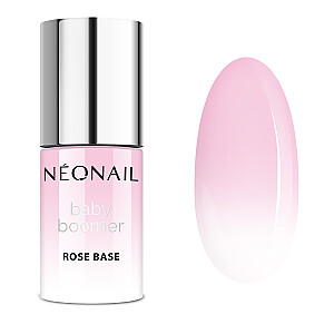NEONAIL UV gēla laka krāsaina hibrīda laka 8366-7 Baby Boomer Rose Base 7,2 ml
