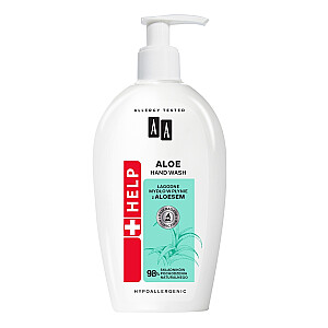 AA Help Aloe Hand Wash мягкое жидкое мыло с алоэ 300 мл