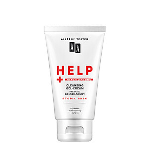 AA Help Cleansing Gel-Cream очищающий крем-гель для лица без отдушек для атопической кожи 150мл