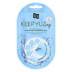 AA Keep Yuzing экспресс-маска увлажняющая и осветляющая 7мл