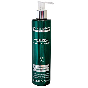 ABRIL ET NATURE Sublime Bain Shampoo Увлажняющий восстанавливающий и увлажняющий шампунь для густых и окрашенных волос 250мл