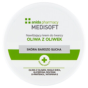 ANIDA Medisoft glotninamasis veido kremas su alyvuogių aliejumi 100ml