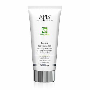 APIS Acne-Stop Cleansing Mask очищающая маска с зеленым чаем и грязью Мертвого моря 200мл