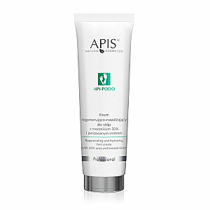 APIS Api-Podo крем для ног регенерирующий и увлажняющий с 20% мочевиной и ионизированным серебром 100мл
